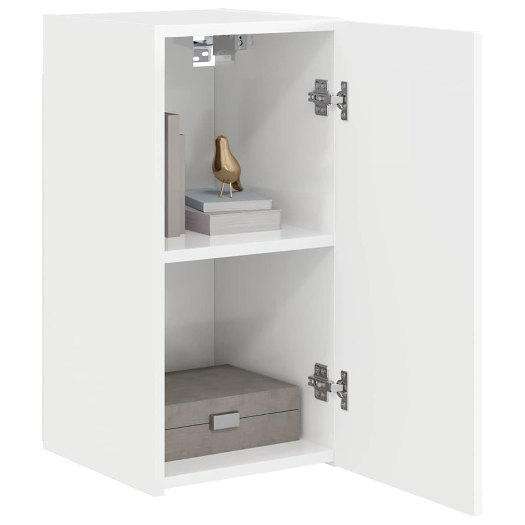 TV-Wandschrank Glänzend Weiß 30 x 31 x 60 cm Holzwerkstoff