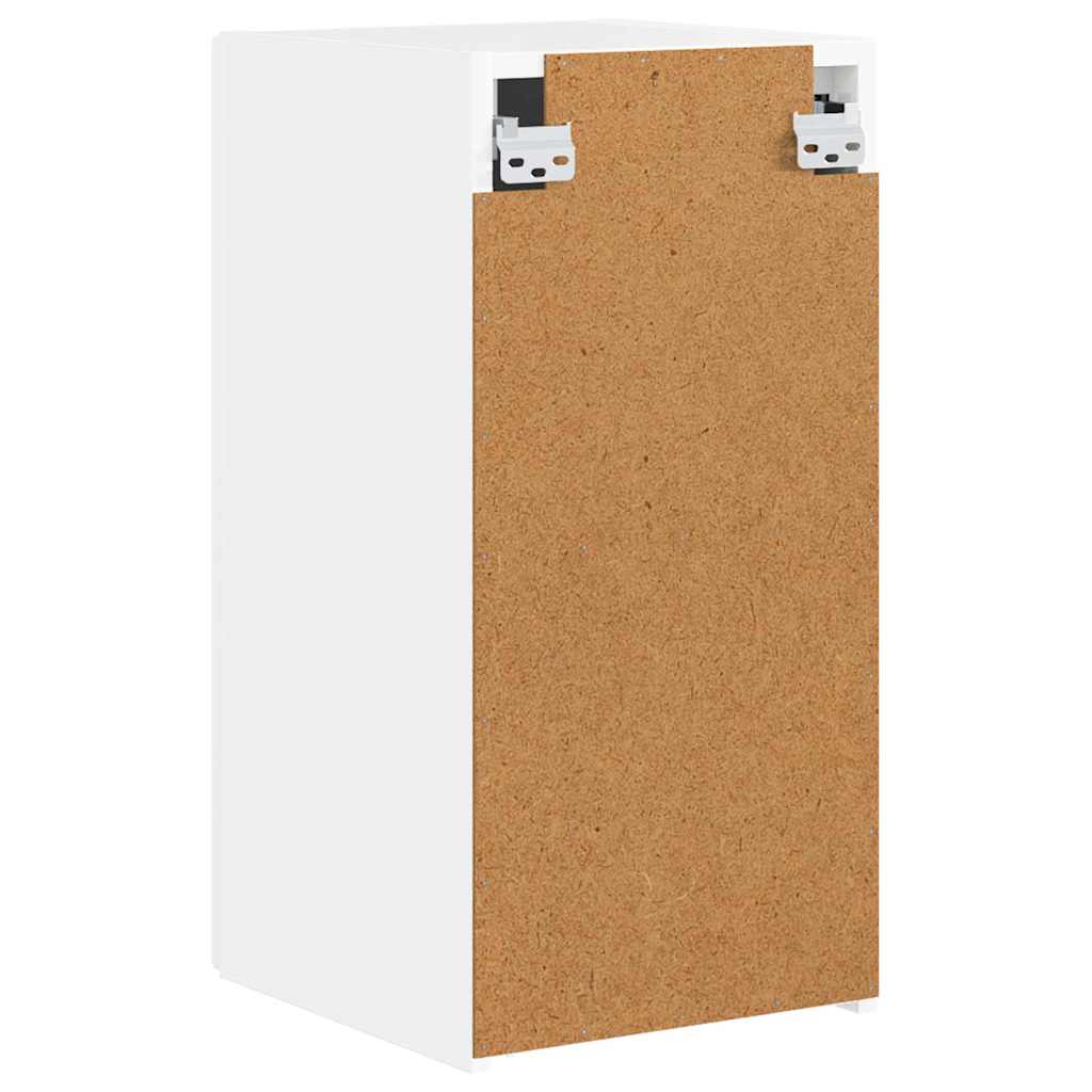 TV-Wandschrank Wandmontiert 2 pcs Glänzend Weiß 30 x 31 x 60 cm