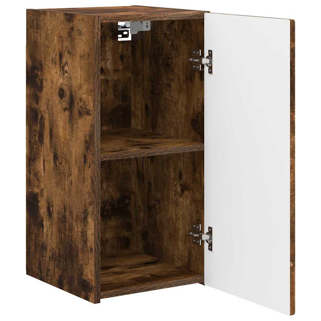 TV-Wandschrank 2 pcs Geräucherte Eiche 30 x 31 x 60 cm
