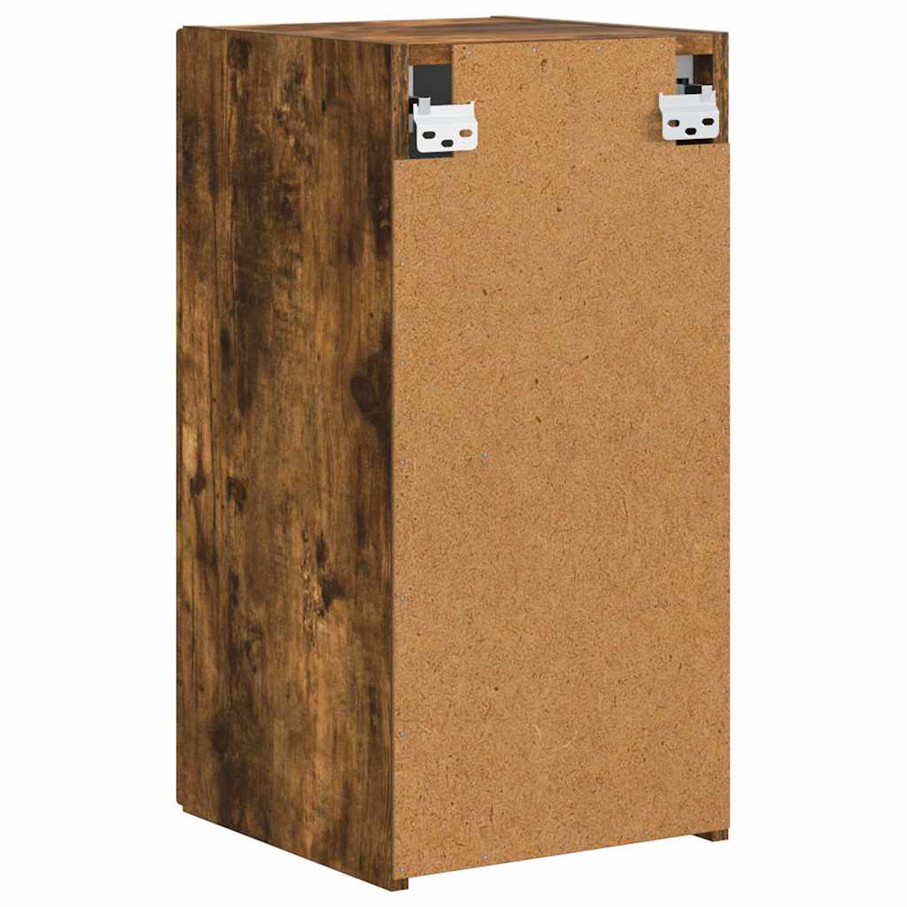 TV-Wandschrank 2 pcs Geräucherte Eiche 30 x 31 x 60 cm