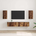 TV-Wandschrank 2 pcs Altholz 30 x 31 x 60 cm Holzwerkstoff