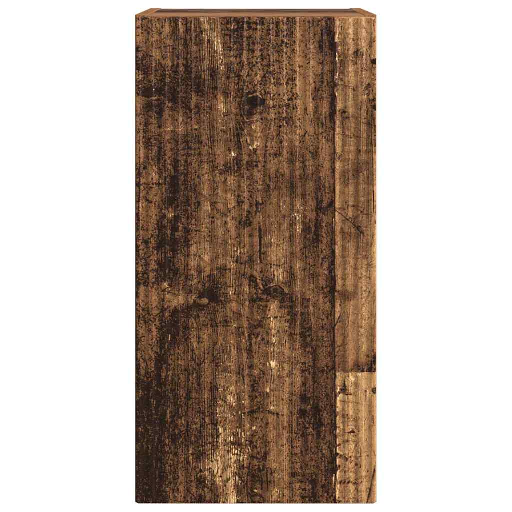 TV-Wandschrank 2 pcs Altholz 30 x 31 x 60 cm Holzwerkstoff