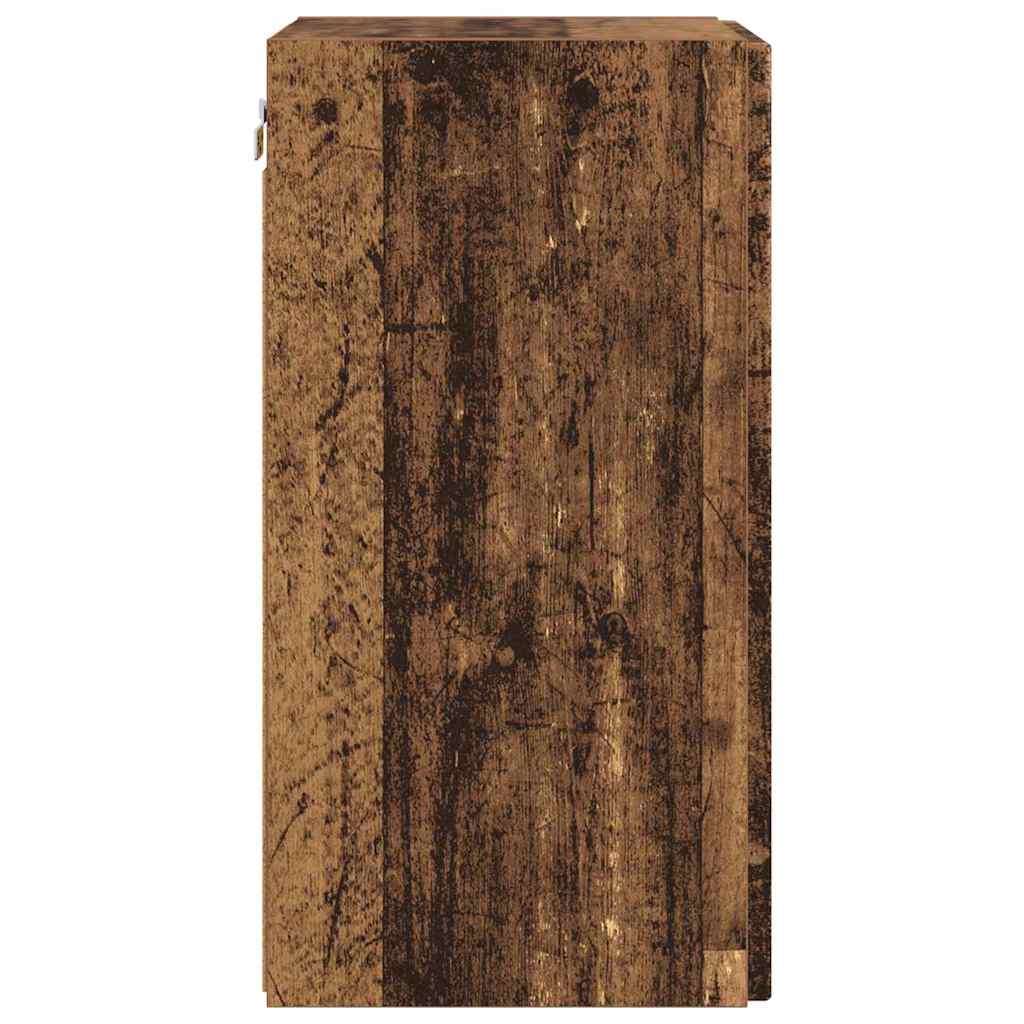 TV-Wandschrank 2 pcs Altholz 30 x 31 x 60 cm Holzwerkstoff
