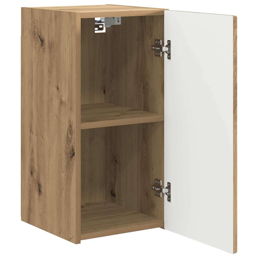 TV-Wandschrank Wandmontiert Kunsthandwerk Eiche 30 x 31 x 60 cm