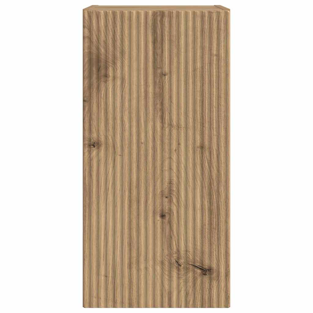 TV-Wandschrank Wandmontiert Kunsthandwerk Eiche 30 x 31 x 60 cm