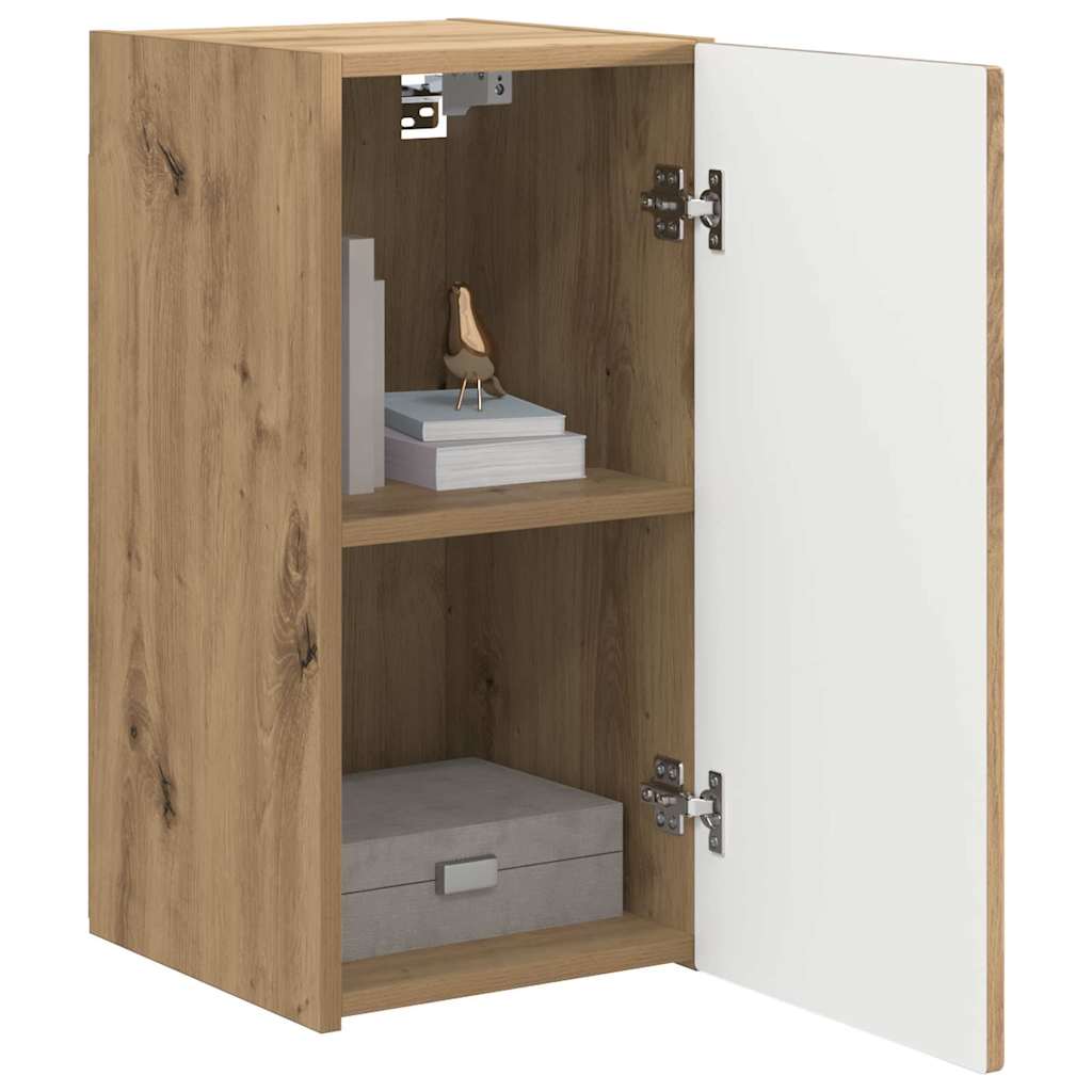 TV-Wandschrank Wandmontiert Kunsthandwerk Eiche 30 x 31 x 60 cm