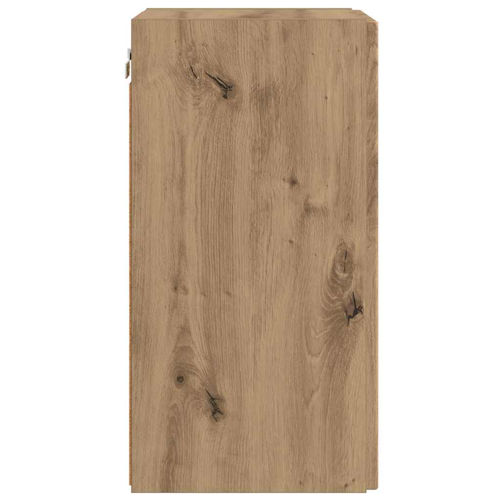 TV-Wandschrank Wandmontiert Kunsthandwerk Eiche 30 x 31 x 60 cm