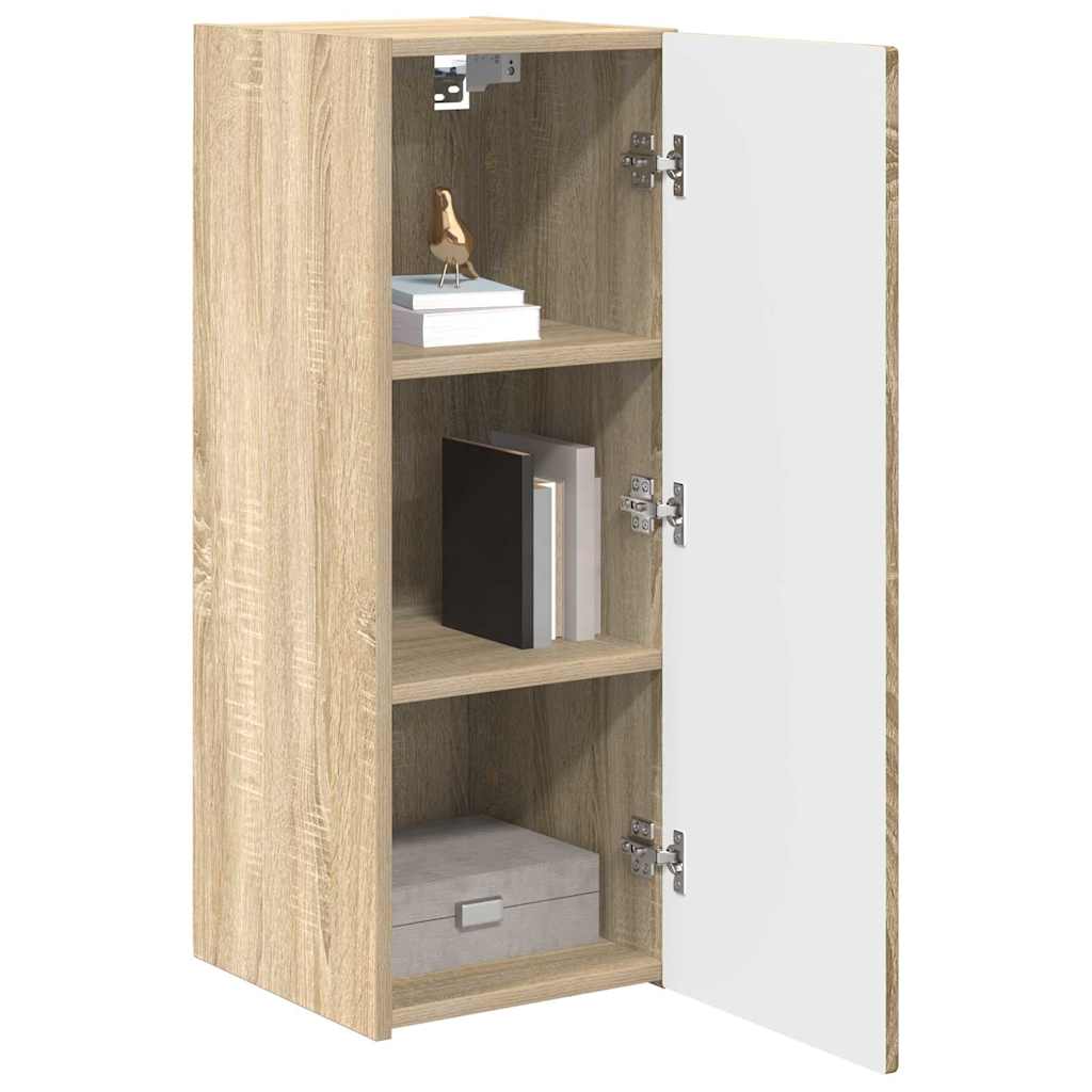 TV-Wandschrank Sonoma 30 x 31 x 80 cm Holzwerkstoff