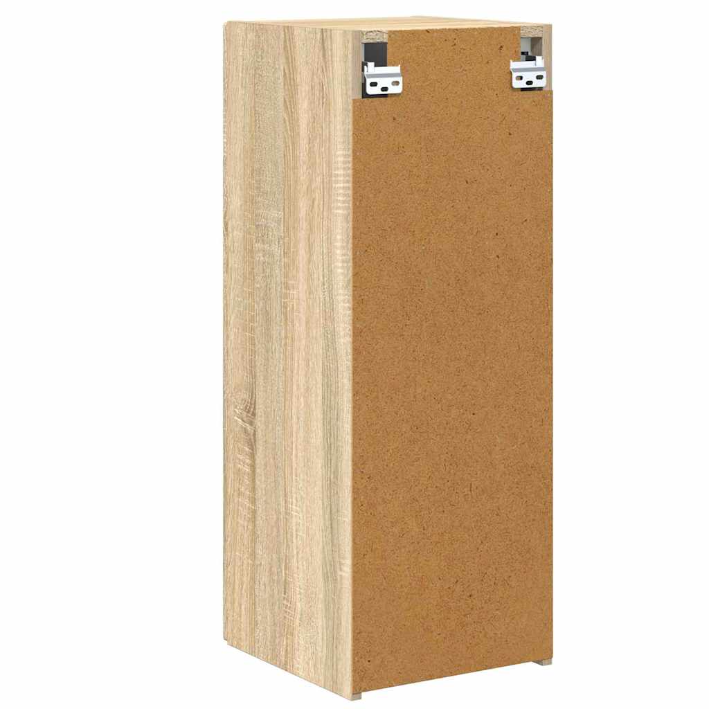 TV-Wandschrank 2 pcs Sonoma 30 x 31 x 80 cm Holzwerkstoff