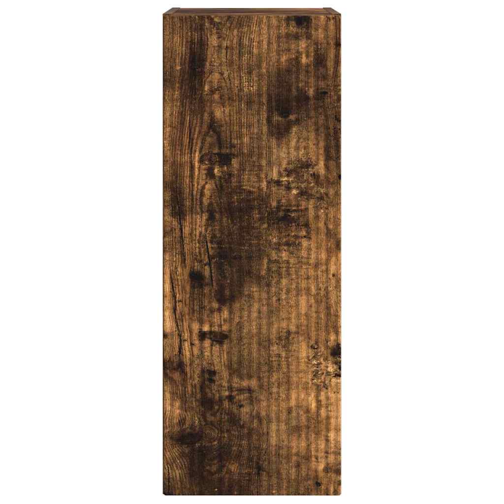 TV-Wandschrank Geräucherte Eiche 30 x 31 x 80 cm Holzwerkstoff