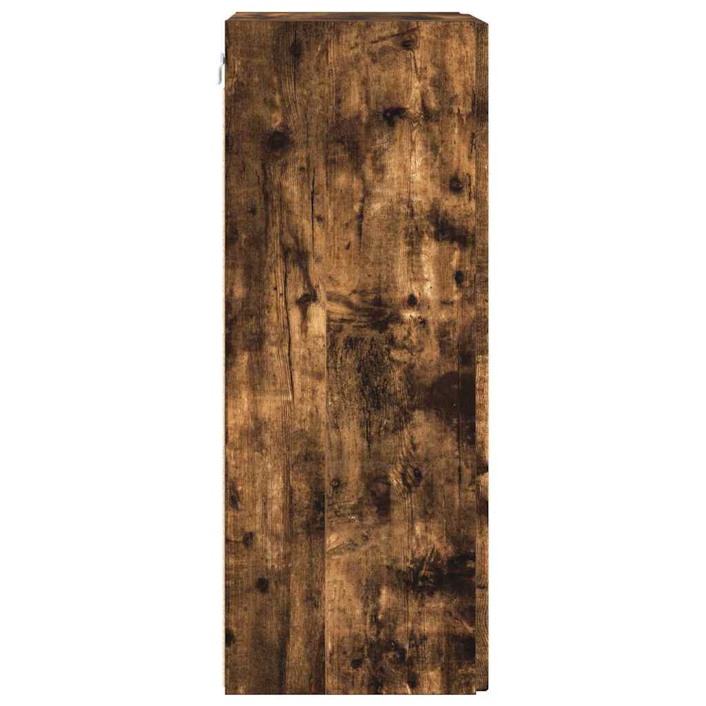 TV-Wandschrank Geräucherte Eiche 30 x 31 x 80 cm Holzwerkstoff