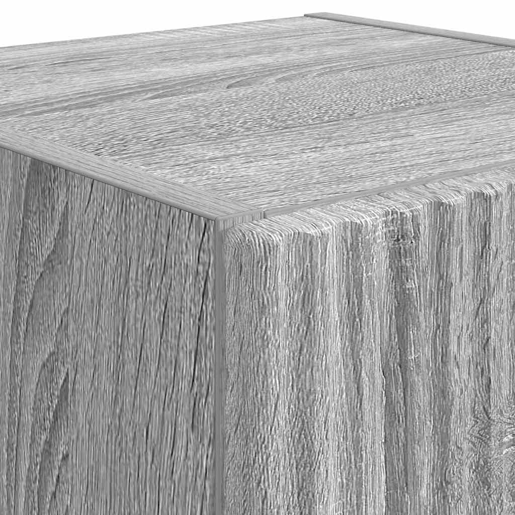 TV-Wandschrank Graues Sonoma 30 x 31 x 80 cm Holzwerkstoff
