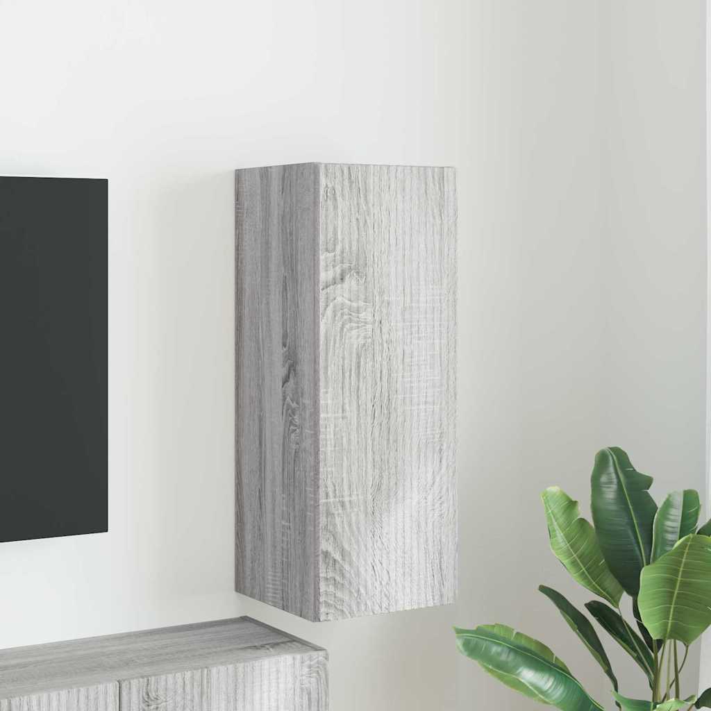 TV-Wandschrank Graues Sonoma 30 x 31 x 80 cm Holzwerkstoff