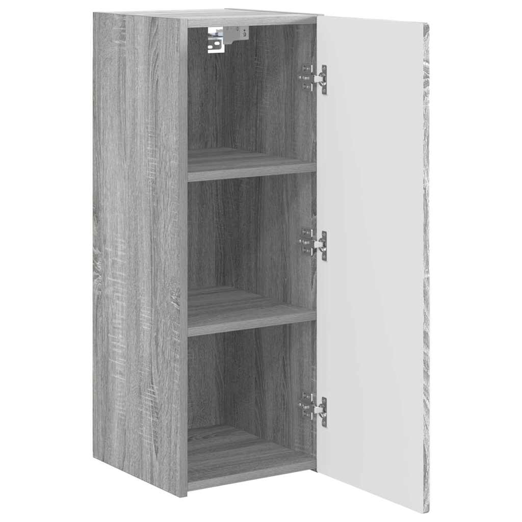 TV-Wandschrank Graues Sonoma 30 x 31 x 80 cm Holzwerkstoff