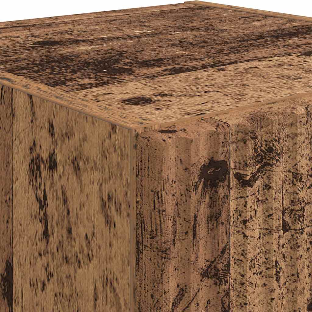 TV-Wandschrank Altholz 30 x 31 x 80 cm Holzwerkstoff