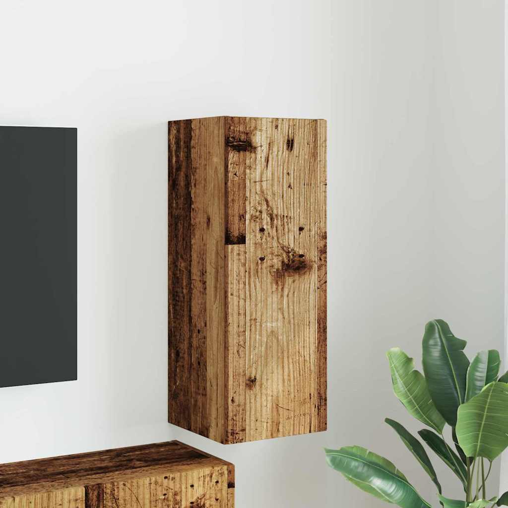 TV-Wandschrank Altholz 30 x 31 x 80 cm Holzwerkstoff