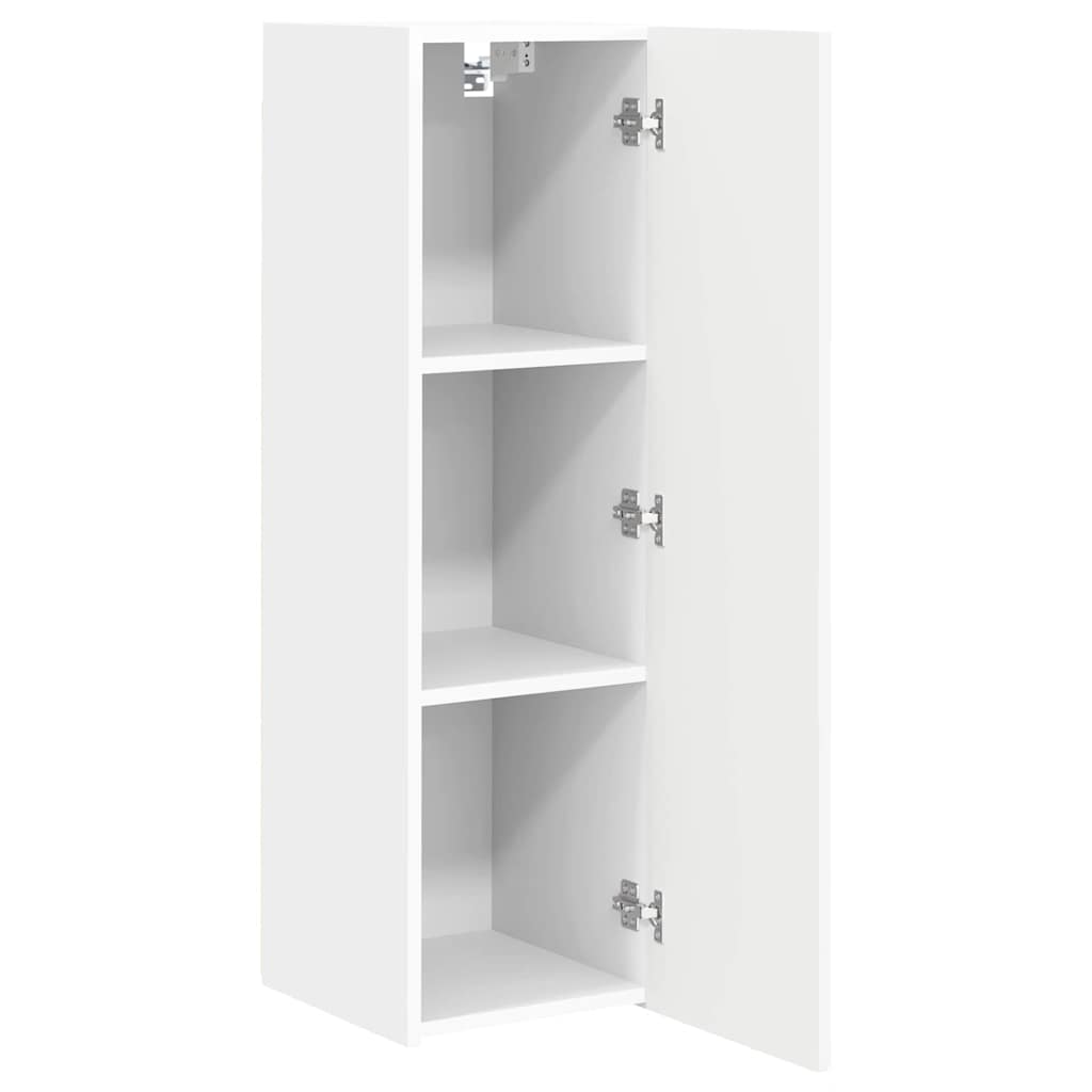 TV-Wandschrank Wandmontiert Weiß 30 x 31 x 100 cm Holzwerkstoff