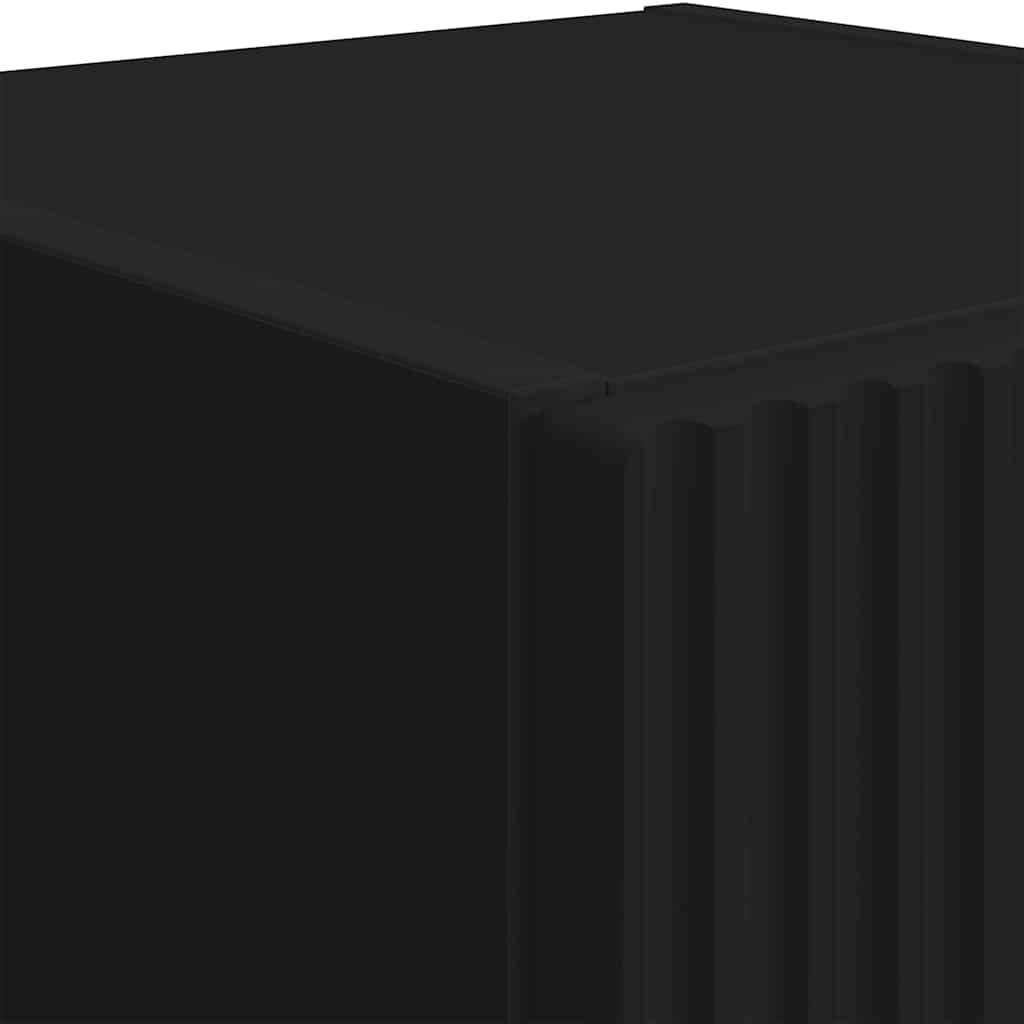TV-Wandschrank Schwarz 30 x 31 x 100 cm Holzwerkstoff