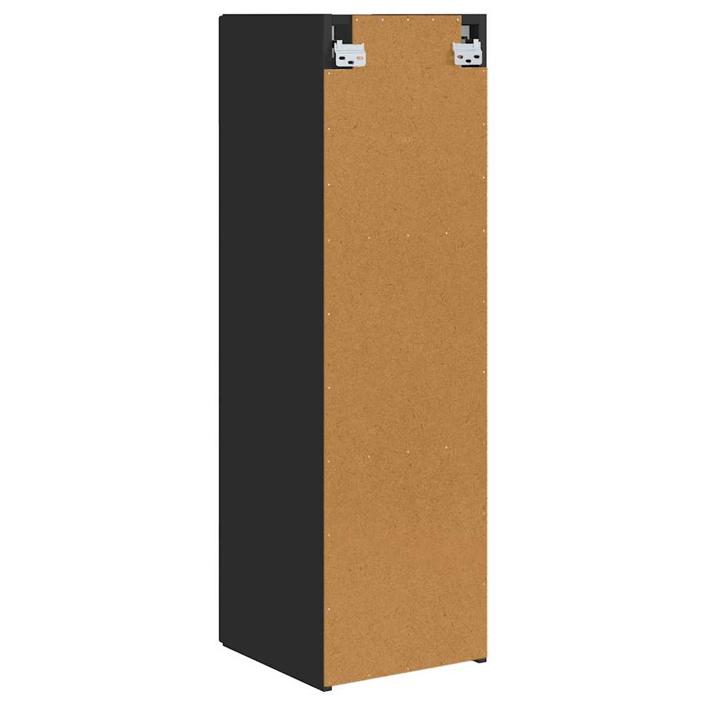 TV-Wandschrank Schwarz 30 x 31 x 100 cm Holzwerkstoff