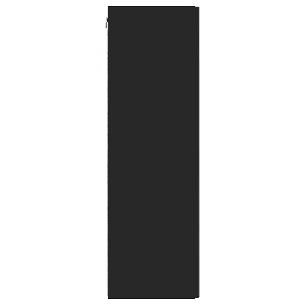 TV-Wandschrank Schwarz 30 x 31 x 100 cm Holzwerkstoff