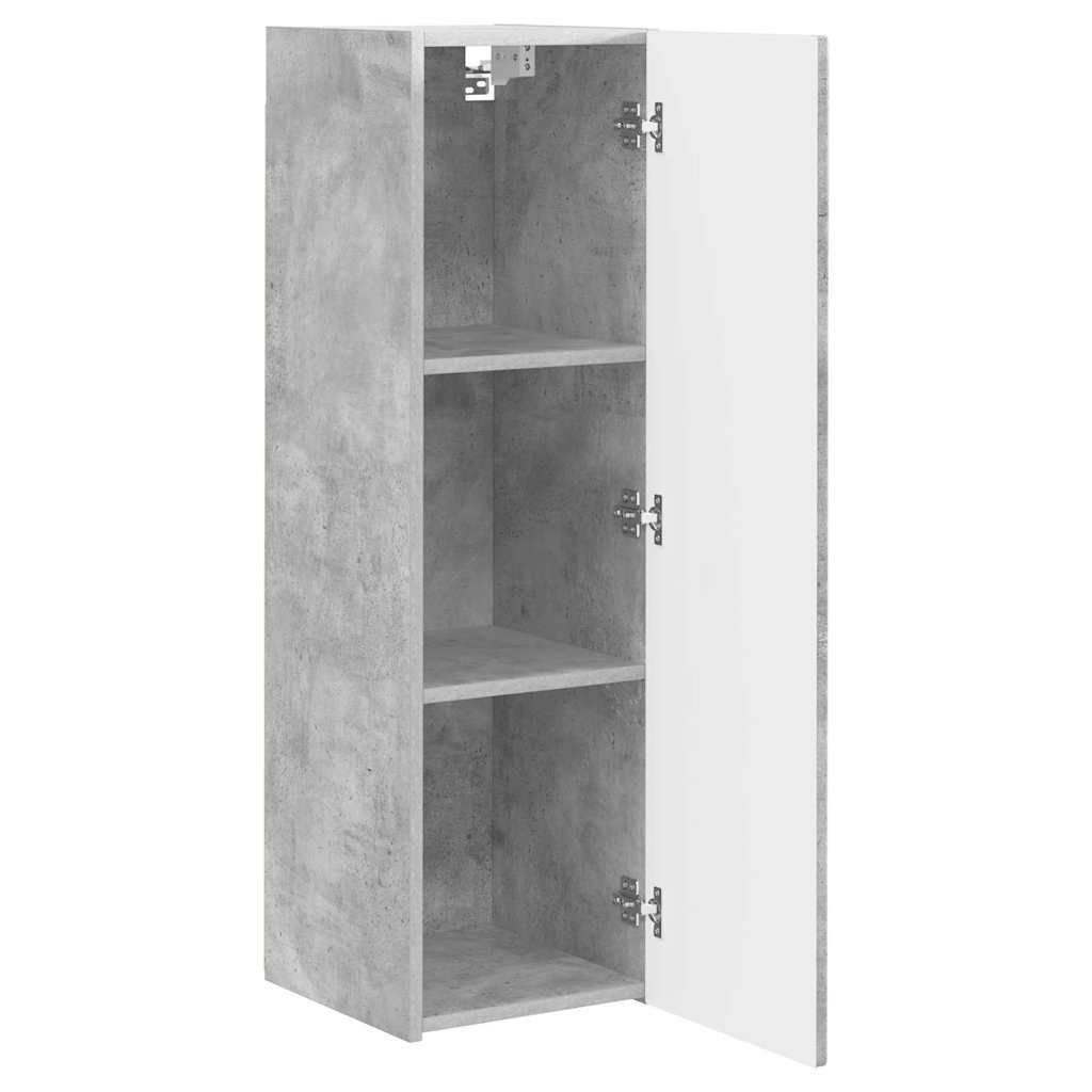 TV-Wandschrank Beton 30 x 31 x 100 cm Holzwerkstoff