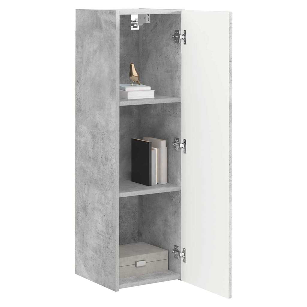 TV-Wandschrank Beton 30 x 31 x 100 cm Holzwerkstoff