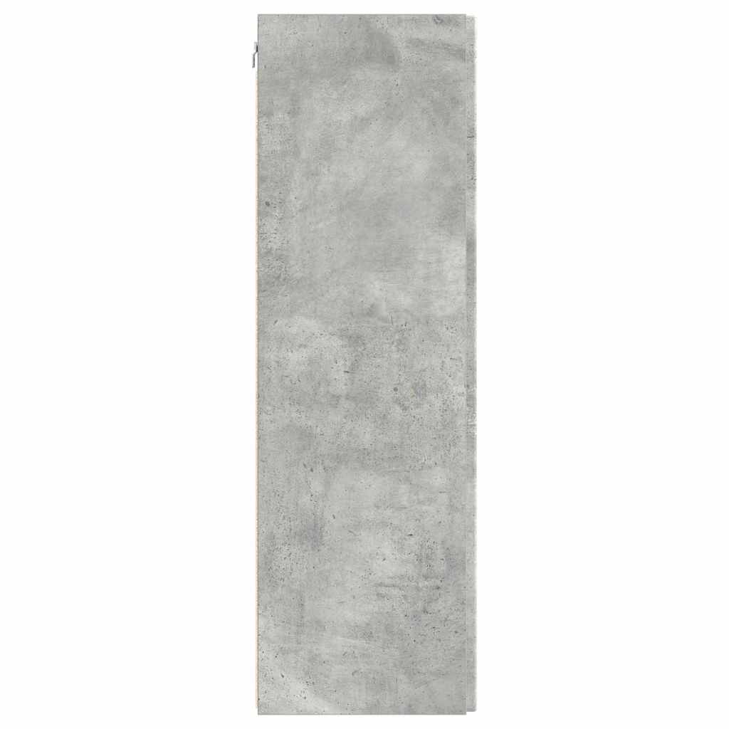 TV-Wandschrank Beton 30 x 31 x 100 cm Holzwerkstoff