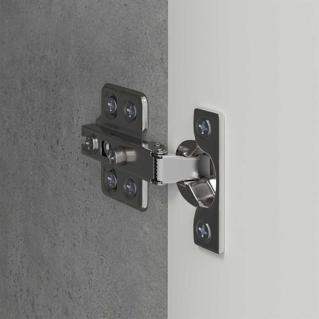 TV-Wandschrank 2 pcs Beton 30 x 31 x 100 cm Holzwerkstoff