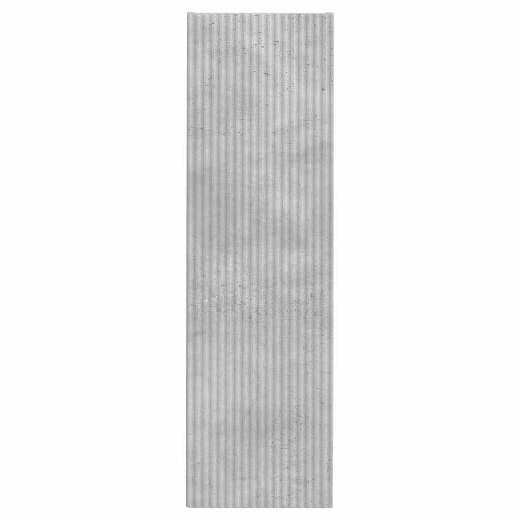 TV-Wandschrank 2 pcs Beton 30 x 31 x 100 cm Holzwerkstoff