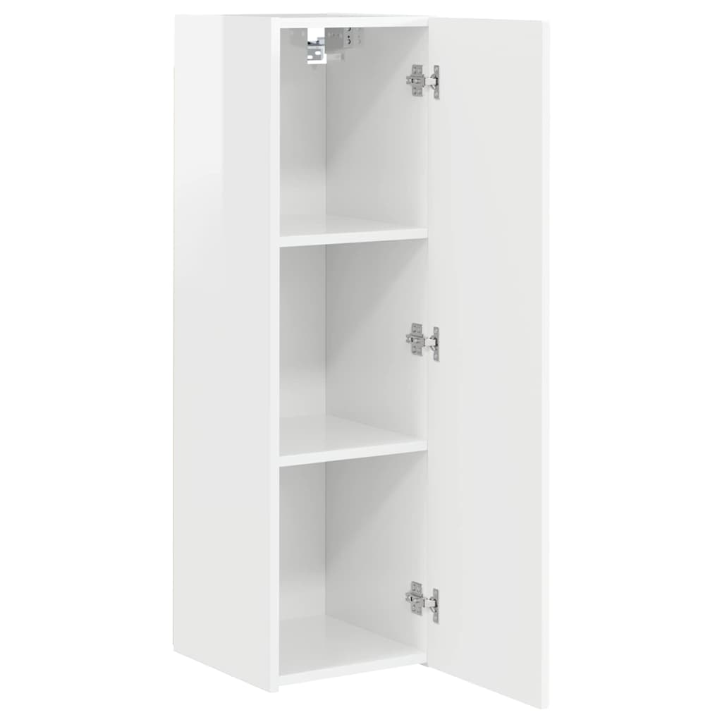 TV-Wandschrank Glänzend Weiß 30 x 31 x 100 cm Holzwerkstoff