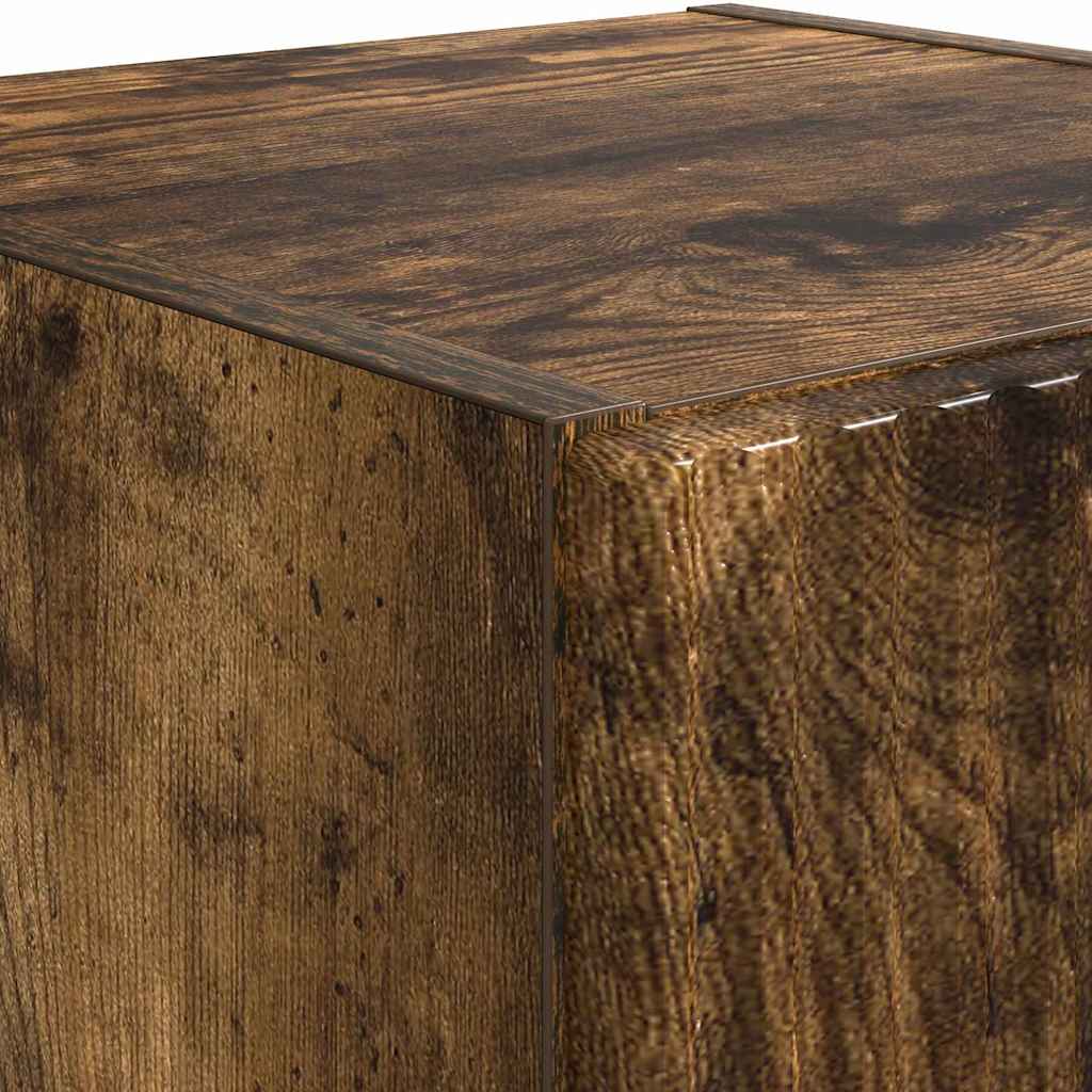TV-Wandschrank Geräucherte Eiche 30 x 31 x 100 cm Holzwerkstoff