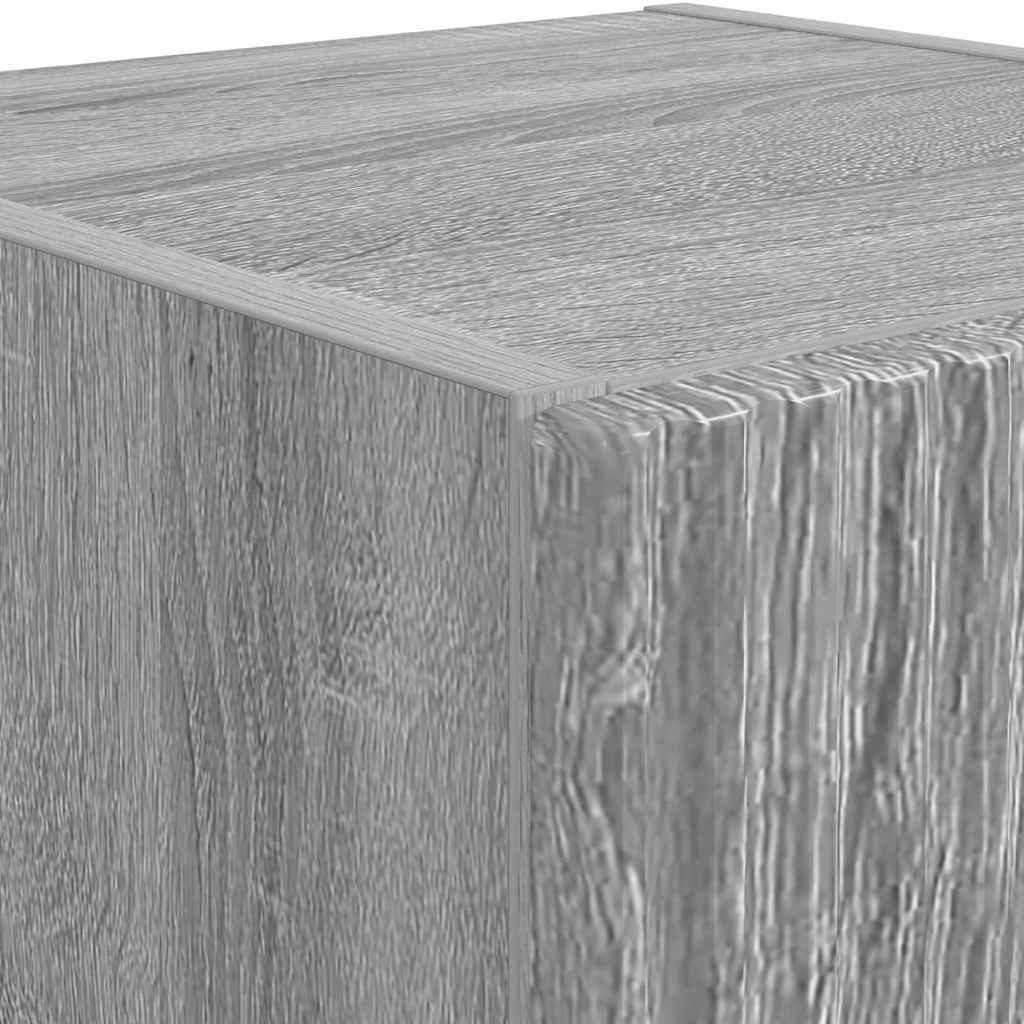 TV-Wandschrank Graues Sonoma 30 x 31 x 100 cm Holzwerkstoff