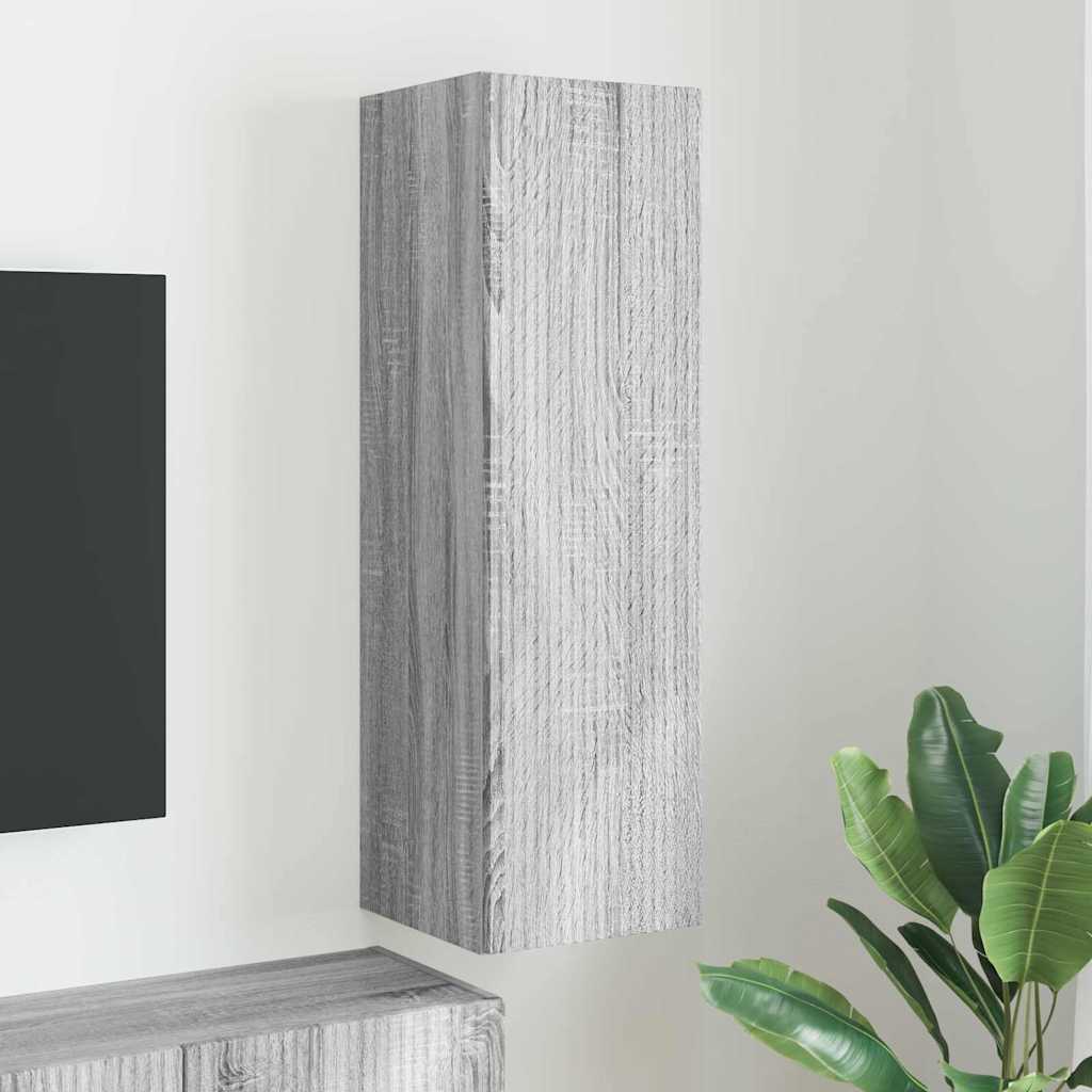TV-Wandschrank Graues Sonoma 30 x 31 x 100 cm Holzwerkstoff
