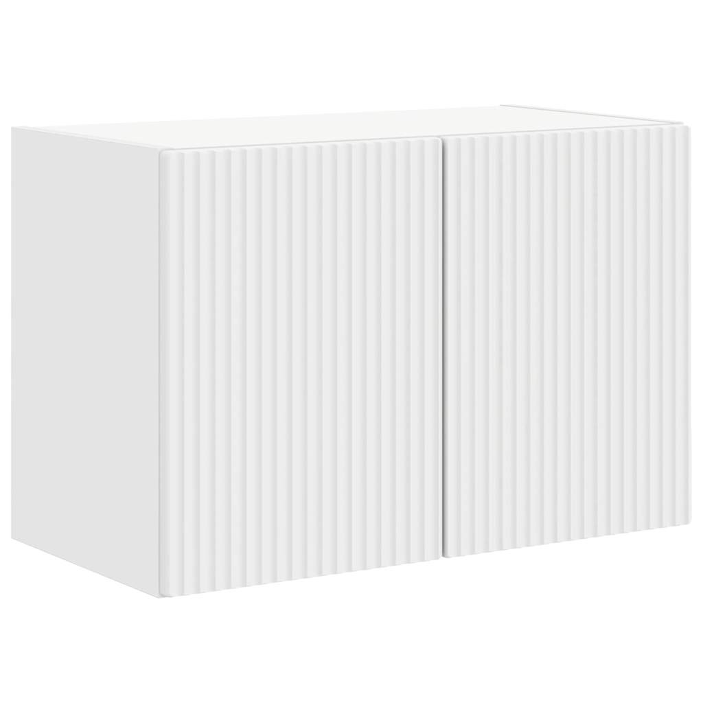 TV-Wandschrank Weiß 59,5 x 31 x 40 cm Holzwerkstoff