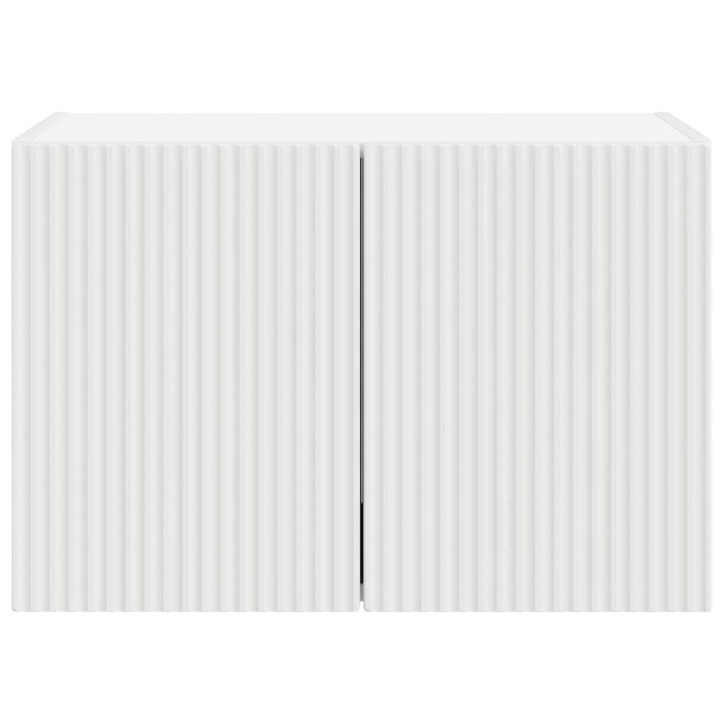 TV-Wandschrank Weiß 59,5 x 31 x 40 cm Holzwerkstoff