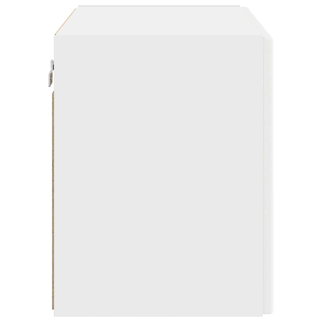 TV-Wandschrank Weiß 59,5 x 31 x 40 cm Holzwerkstoff