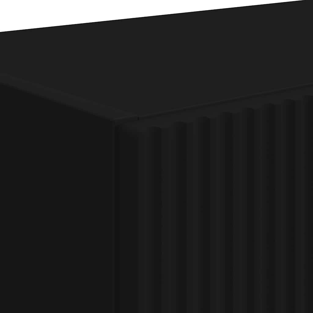 TV-Wandschrank Schwarz 59,5 x 31 x 40 cm Holzwerkstoff