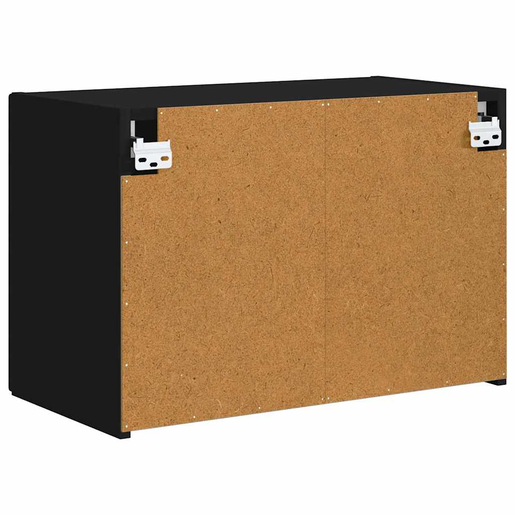 TV-Wandschrank Schwarz 59,5 x 31 x 40 cm Holzwerkstoff