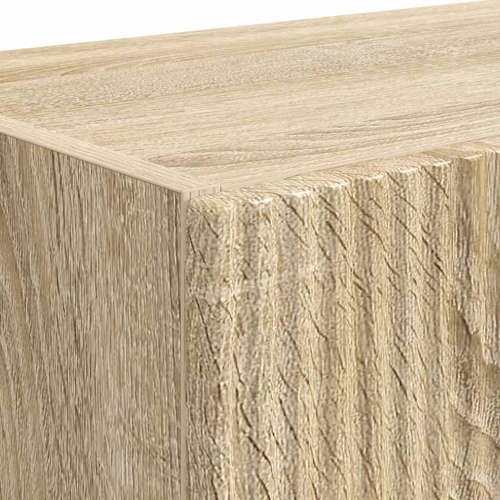 TV-Wandschrank Sonoma-Eiche 59,5 x 31 x 40 cm Holzwerkstoff