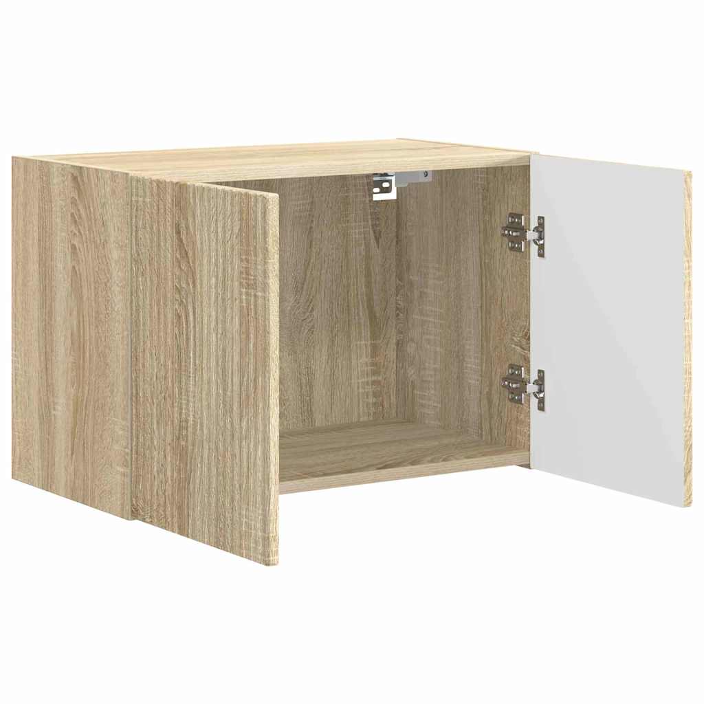 TV-Wandschrank Sonoma-Eiche 59,5 x 31 x 40 cm Holzwerkstoff