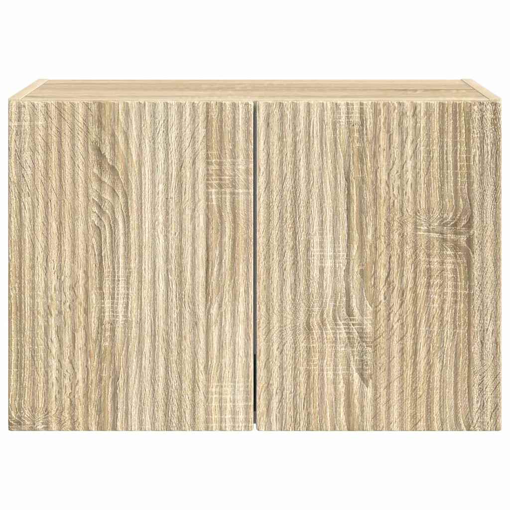 TV-Wandschrank Sonoma-Eiche 59,5 x 31 x 40 cm Holzwerkstoff