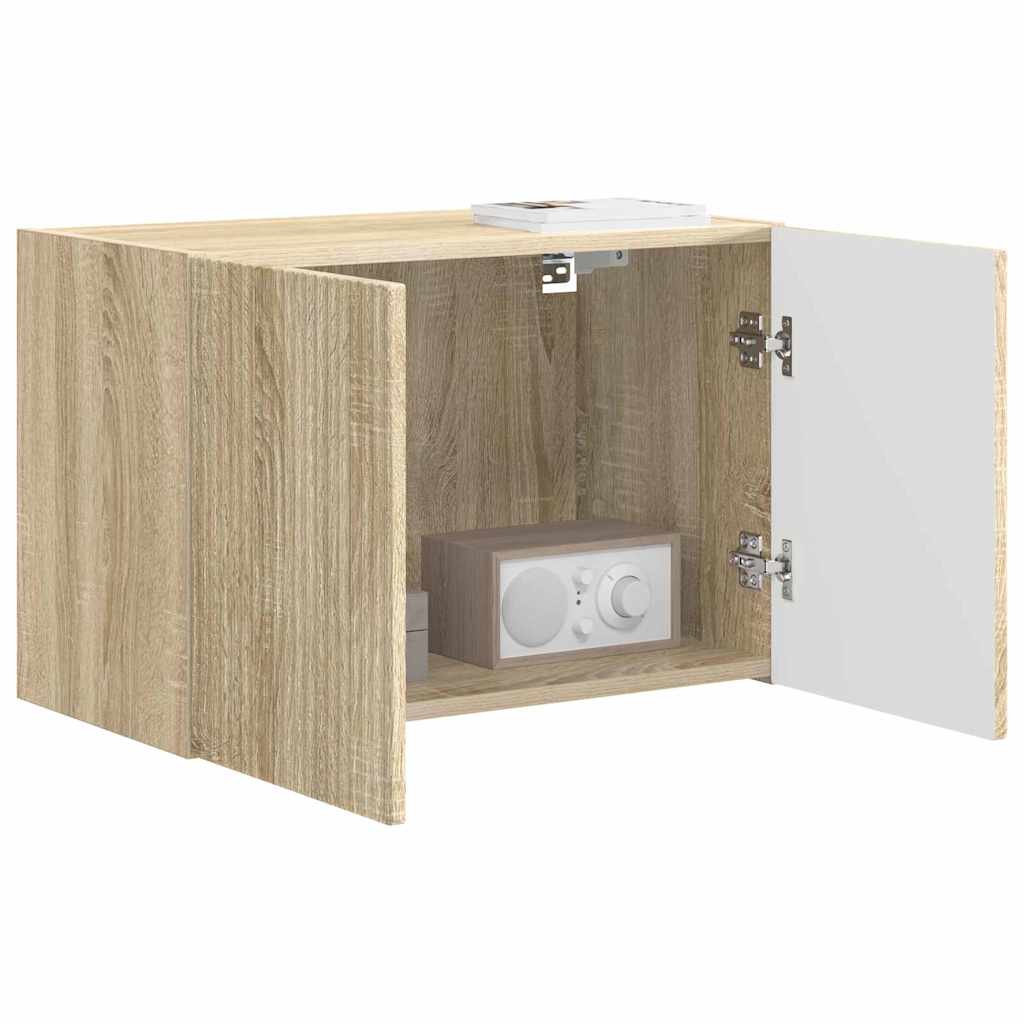 TV-Wandschrank Sonoma-Eiche 59,5 x 31 x 40 cm Holzwerkstoff
