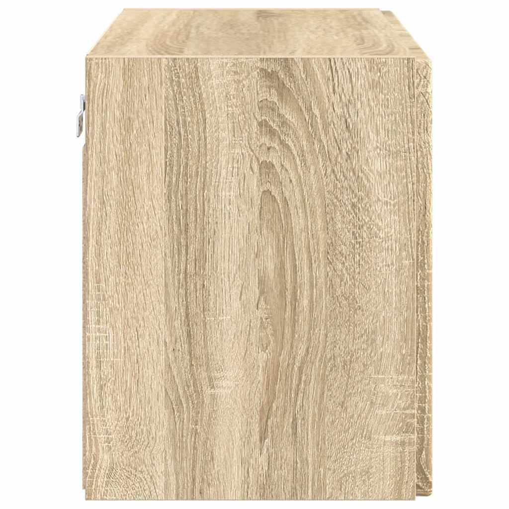 TV-Wandschrank Sonoma-Eiche 59,5 x 31 x 40 cm Holzwerkstoff