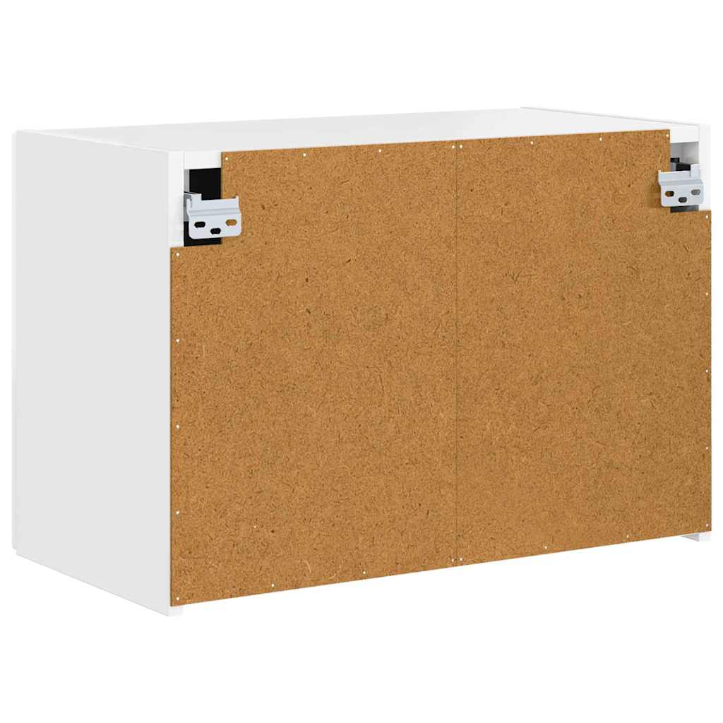 TV-Wandschrank Hochglanz Weiß 59,5 x 31 x 40 cm Holzwerkstoff