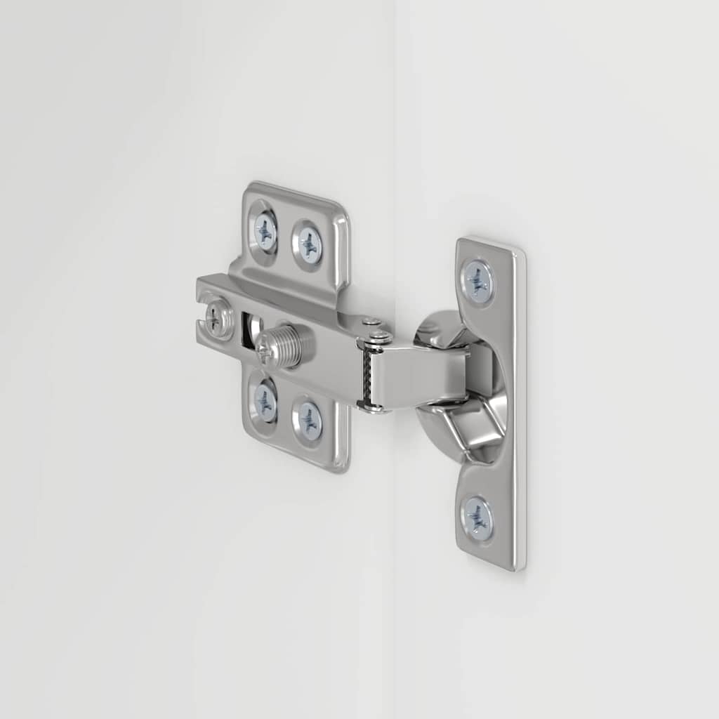 TV-Wandschrank 2 pcs Hochglanz Weiß 59,5 x 31 x 40 cm
