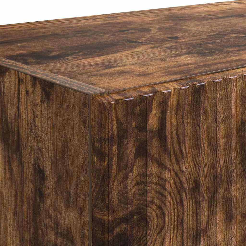 TV-Wandschrank 2 pcs Geräucherte Eiche 59,5 x 31 x 40 cm