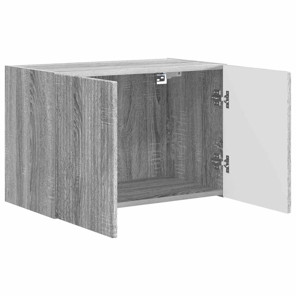 TV-Wandschrank Graues Sonoma 59,5 x 31 x 40 cm Holzwerkstoff