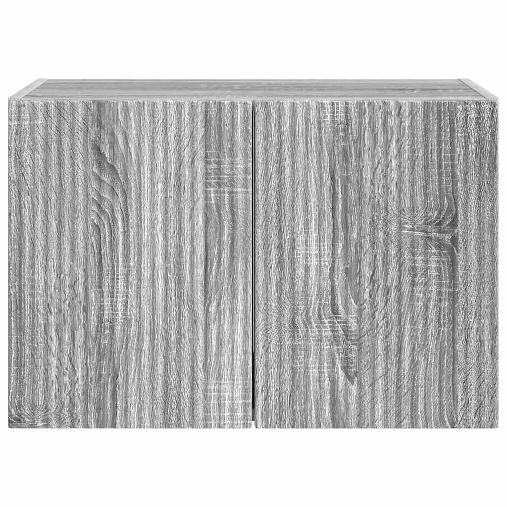 TV-Wandschrank Graues Sonoma 59,5 x 31 x 40 cm Holzwerkstoff