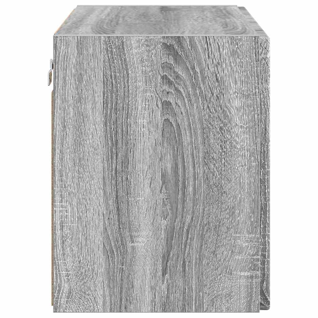 TV-Wandschrank Graues Sonoma 59,5 x 31 x 40 cm Holzwerkstoff
