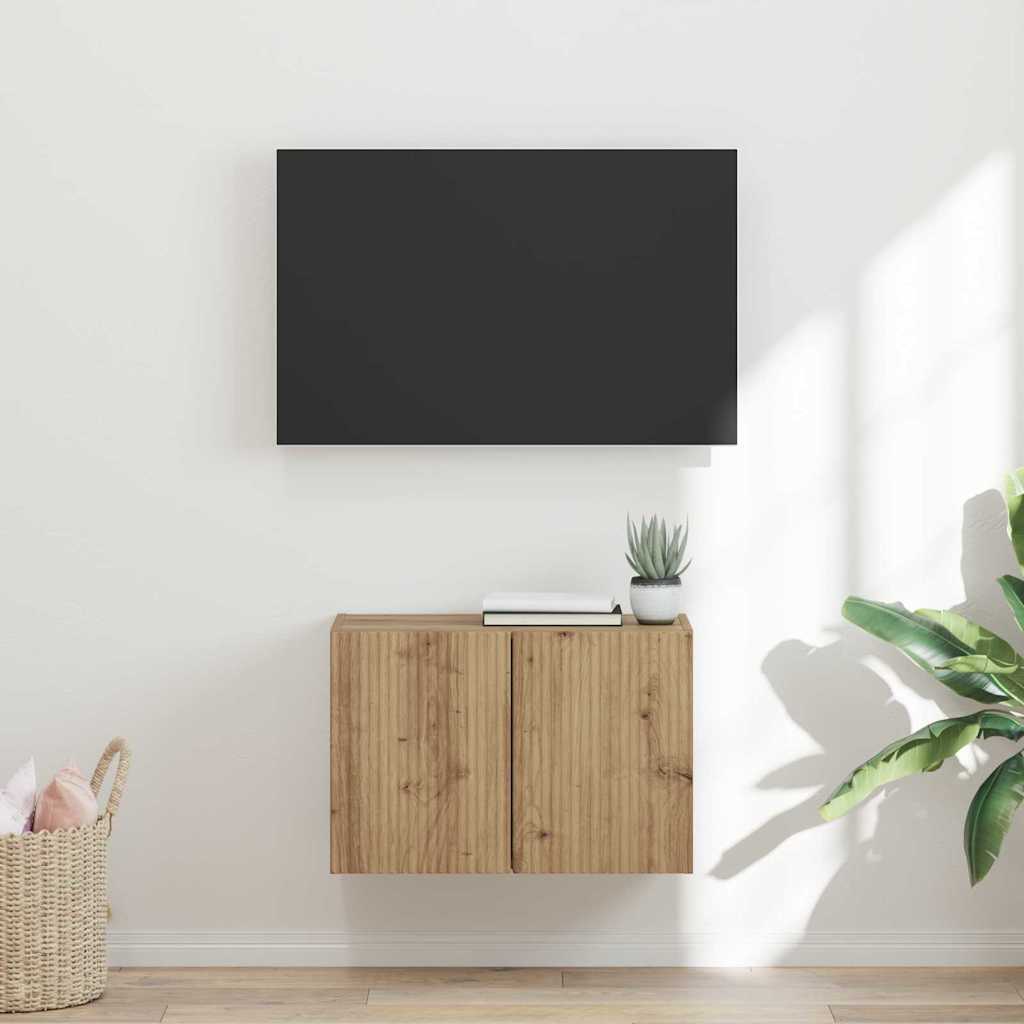 TV-Wandschrank Artisan-Eiche 59,5 x 31 x 40 cm Holzwerkstoff